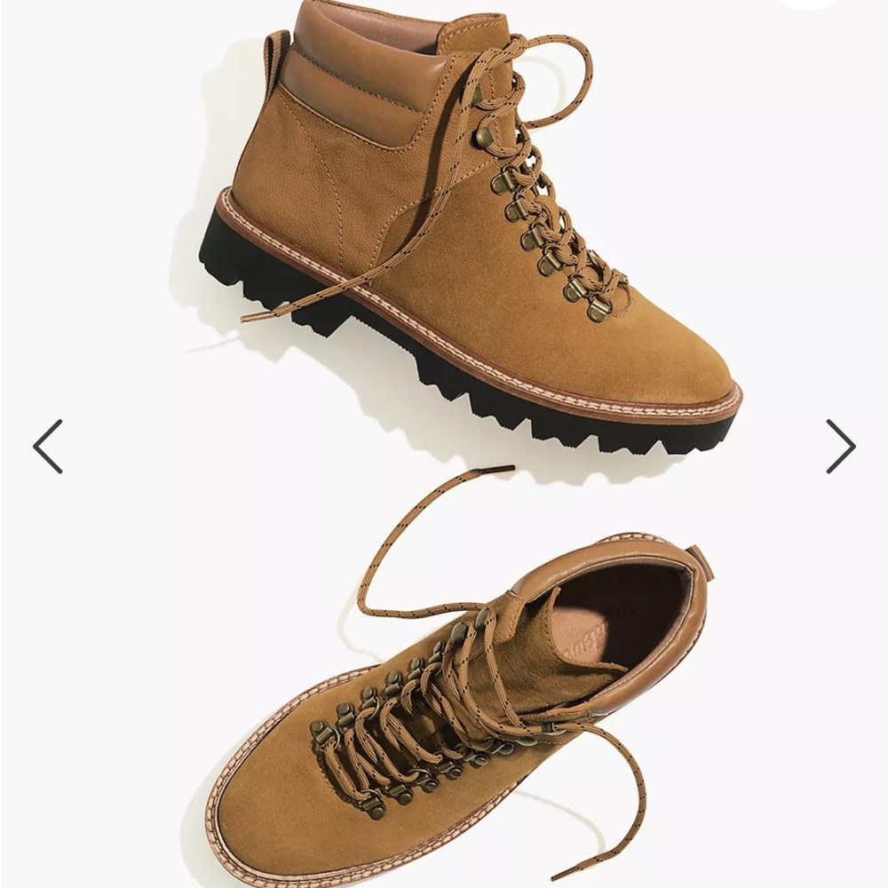 Madewell leather City Lugsole Boots